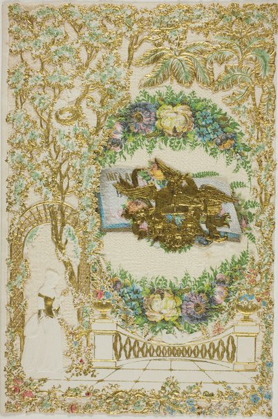 Sans titre Valentine (Femme dans le jardin) - Unknown artist