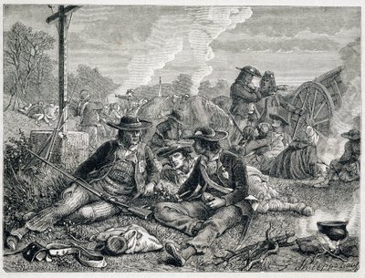Insurgés vendéens - gravure - Unknown artist