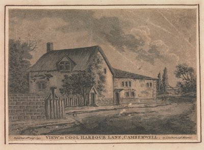 Vue dans Cool Harbour Lane, Camberwell - Unknown artist