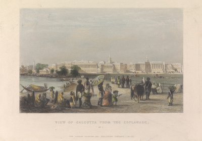 Vue de Calcutta depuis l