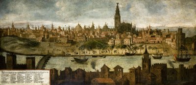 Vue de Hispalis (Séville), Anonyme - Unknown artist
