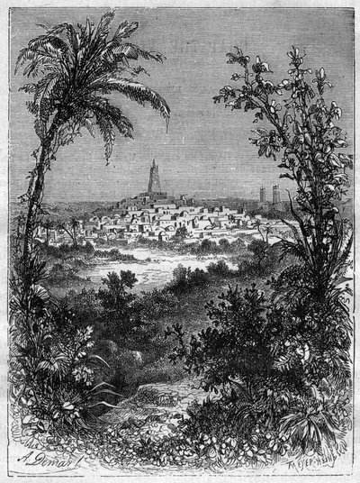 Vue de Tombouctou - Unknown artist