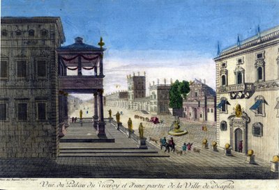 Vue du Palais du Vice-roi et d