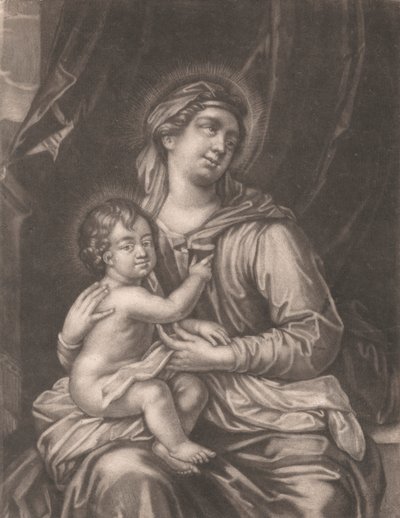 Vierge et enfant - Unknown artist