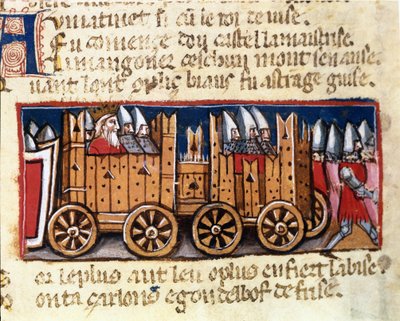 Machines de guerre, précurseurs du char d
