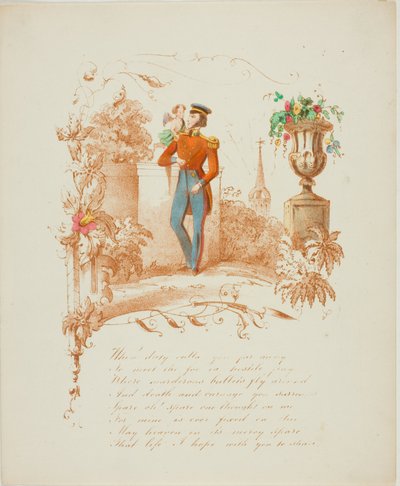 Quand le devoir vous appelle loin (valentin) - Unknown artist