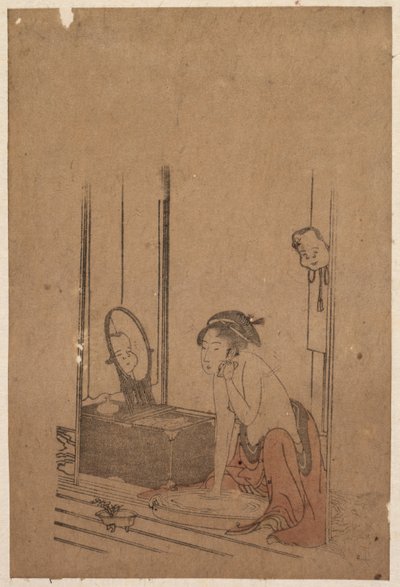 Femme se baignant - Unknown artist