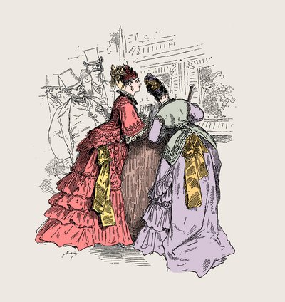 Femme dans un musée : « Quand je vous dis que c