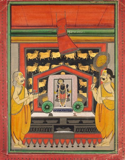 Culte de Dvaraka Nathji à Kankroli - Unknown artist