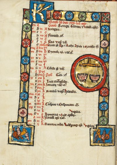 Signe zodiacal de la Balance - Unknown artist