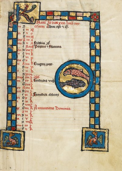 Signe zodiacal des Poissons - Unknown artist