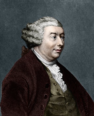 Portrait de David Hume. Philosophe écossais (1711-1776) - Unknown artist