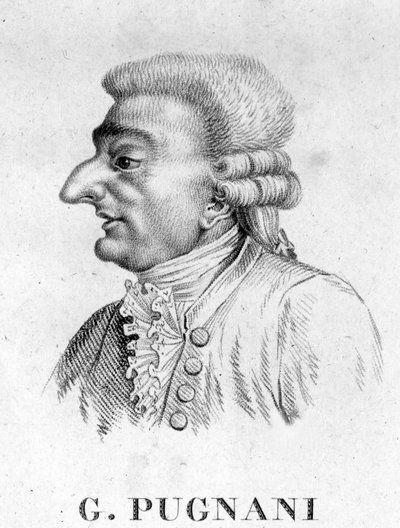 Portrait de Gaetano Pugnani, violoniste et compositeur italien - Unknown artist