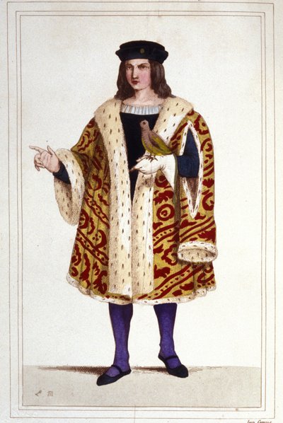 Portrait de Guillaume de Montmorency (ca. 1453 - 1531) (gravure de 1830) - Unknown artist