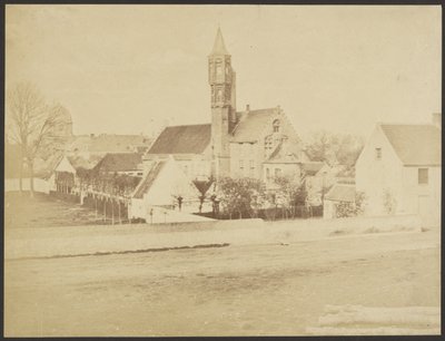 [Cathédrale et village environnant] - Unknown artist/maker