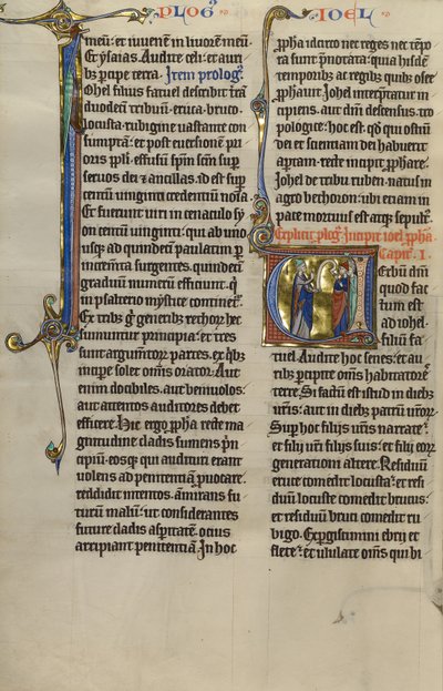 Initial V : Joël parle aux anciens - Unknown artist/maker