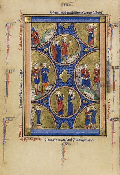Scènes de la vie de Jacob - Unknown artist/maker