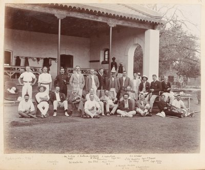 Un match de cricket, Peshawar - Unknown photographer