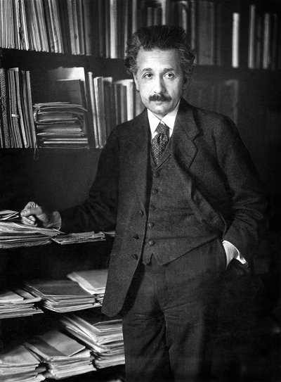 Albert Einstein - Unknown photographer