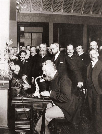 Alexandre Graham Bell (1847-1922) à l