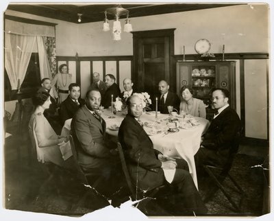 Arthur Schomburg et William Edouard Scott avec d