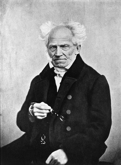 Arthur Schopenhauer (1788-1860), philosophe allemand - Unknown photographer