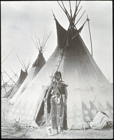 Indien Pied-Noir, région de Calgary - Unknown photographer