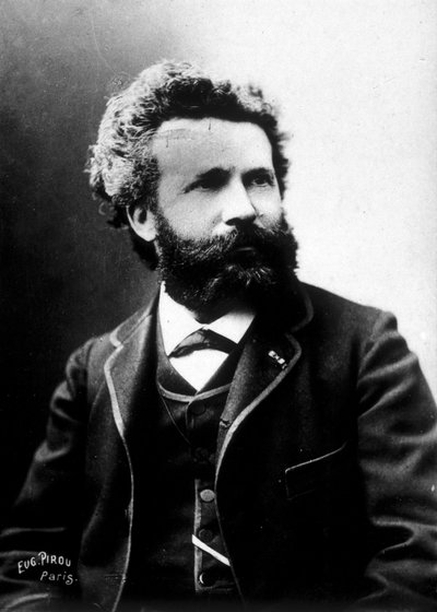 Camille Flammarion, astronome français, vers 1890 - Unknown photographer