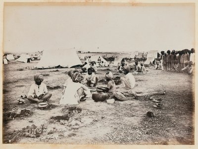 Camp du 15e (Bengal) Infanterie indigène, Force de campagne de Suakin - Unknown photographer