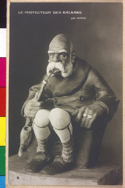 Caricature de François-Joseph Ier - Unknown photographer
