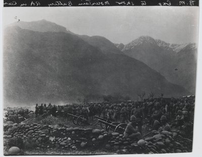 Cessez le feu, No. 1 Batterie de montagne britannique, expédition de Black Mountain, 1891 - Unknown photographer