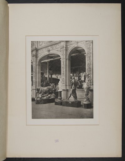 Entrée de la section italienne, bâtiment des manufactures - Unknown photographer