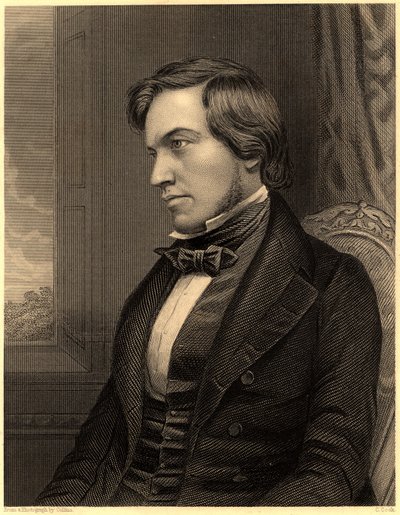 George Fownes (1815-1849). Chimiste britannique, vers 1860 - Unknown photographer