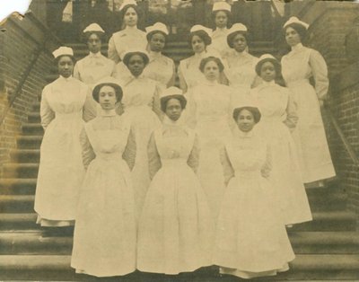Portrait de groupe des infirmières de l
