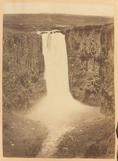 Chutes de Howick, rivière Umgeni, province du Natal, Afrique du Sud, vers 1882 - Unknown