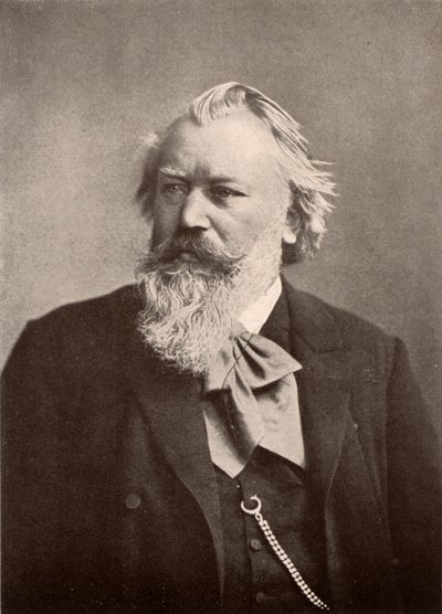 Johannes Brahms (1833-1897) - Unknown photographer
