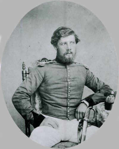 Lieutenant Harry North Dalrymple Prendergast VC, ingénieurs de Madras - Unknown photographer
