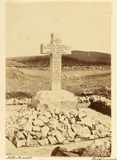 Mémorial au Prince Impérial, 1881 - Unknown photographer