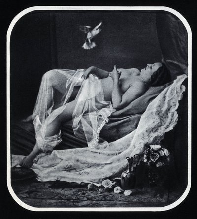 Femme nue allongée vers 1850 Photographie anonyme - Unknown photographer