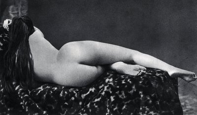 Femme nue allongée vers 1860 Photographie anonyme - Unknown photographer