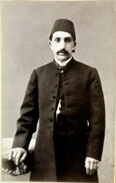 Empire ottoman : Portrait du sultan Abdulhamid II (1842-1918). Photographie. Ankara, Société Historique Turque - Unknown photographer