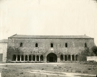 Palazzo della Ragione, abbaye de Pomposa, Émilie-Romagne, Italie, vers 1890 - Unknown photographer