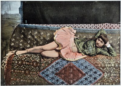 Persan dans un harem de Téhéran - photographie, fin 19e siècle - Unknown photographer