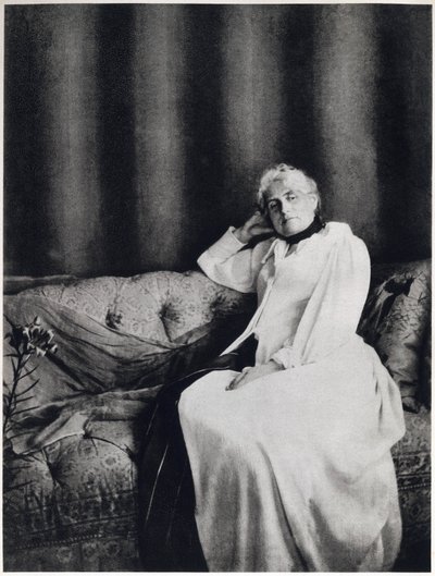 Portrait de Berthe Morisot, vers 1893 (photo n/b) - Unknown photographer