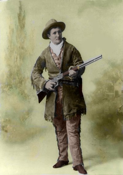 Portrait de Calamity Jane (1852-1903) (Martha Canary 1852-1903) en 1895 - Unknown photographer