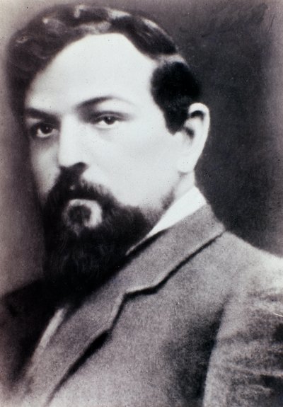 Portrait de Claude Debussy (photo n/b) - Unknown photographer