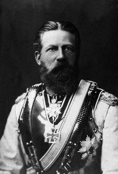 Portrait de Frédéric III (1831-1888), roi de Prusse et empereur d