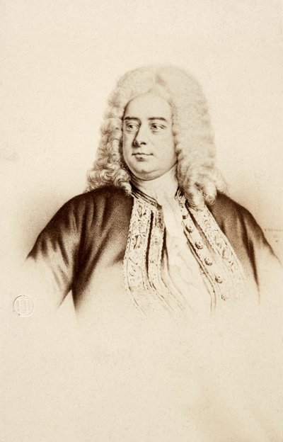 Portrait de George Frideric Handel - Unknown photographer