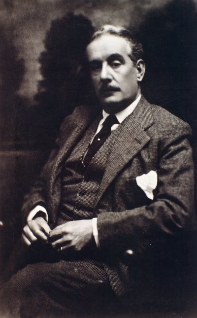 Portrait de Giacomo Puccini (photo n/b) - Unknown photographer
