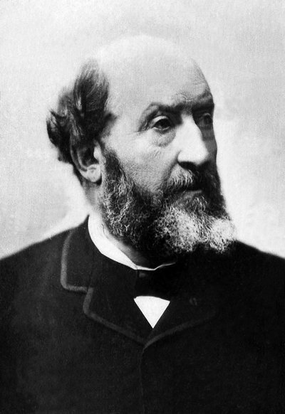 Portrait de Guillaume Victor Émile Augier (1820-1889), poète et dramaturge - Unknown photographer